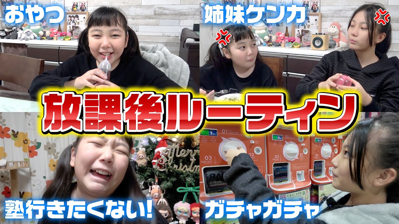 Weekday routine] A huge fight breaks out between the busy younger