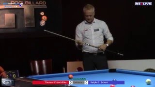 Ralph G. Eckert vs Thomas Kramhöller - German Tour Finale 2015/2016 powered by REELIVE