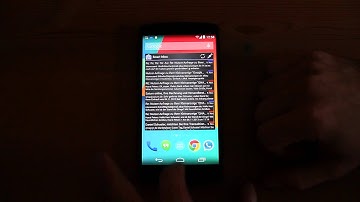 Google Nexus 5 - Impressions and UI Performance