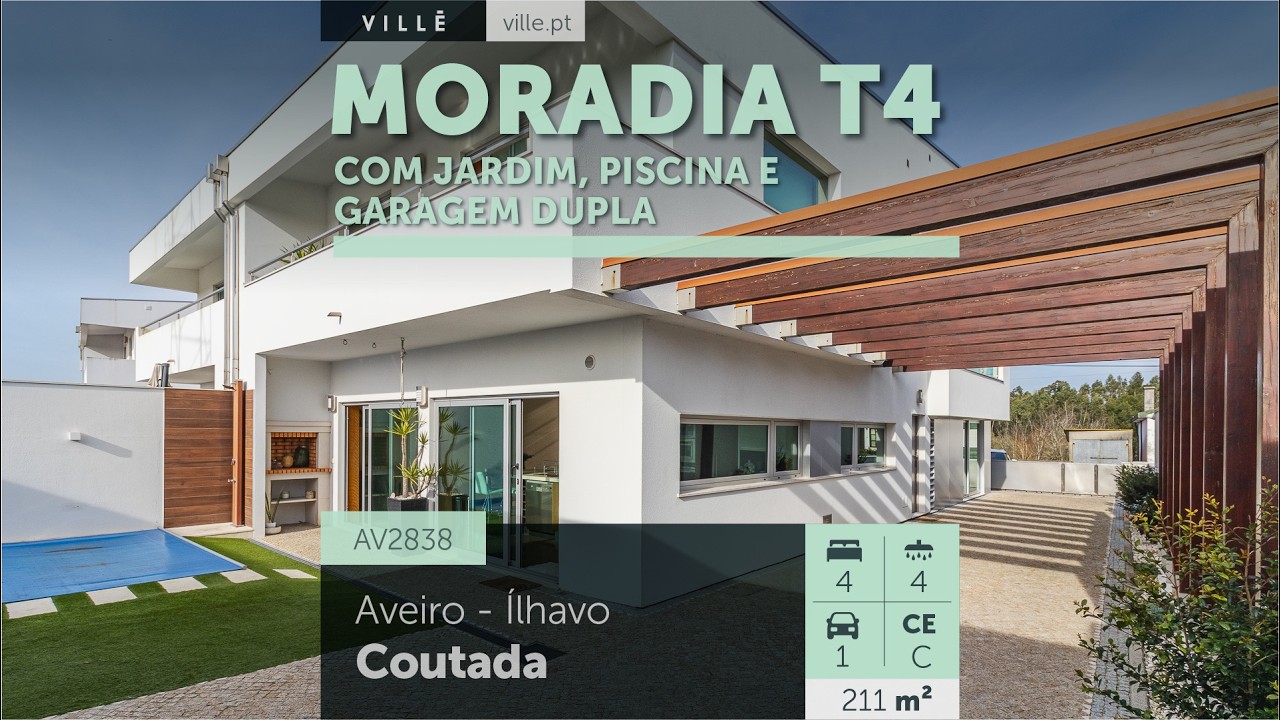 Moradia T4 em Ílhavo, Aveiro | AV2838