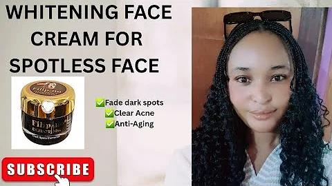 “Best Instant Whitening Face Cream 2025 • Safe & Extra Brightening for Dark Skin | Before & After”