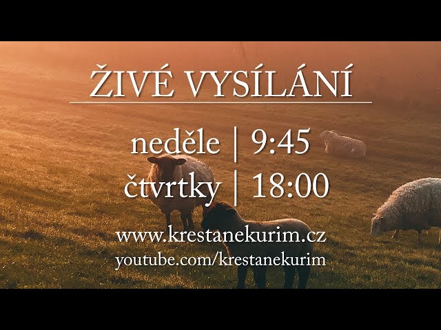 Bohoslužba - 1.3.2026 | Živé vysílání