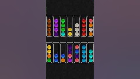 ball sort color water puzzle level 1023