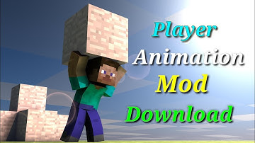 Download player animation mod mcpe 1.17 || Player animation for Bedrock