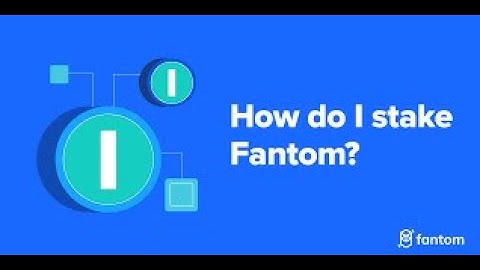 HOW TO STAKE FANTOM FAST
