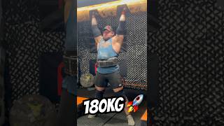180kg/397lbs speed rep 🚀