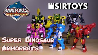 SirToys Mini-Force Super Dinosaur Armorbots
