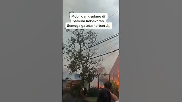Kebakaran mobil & gudang di belakang GBKP samura #shorts #berastagi #kalakkaro #lagukaro #tanahkaro