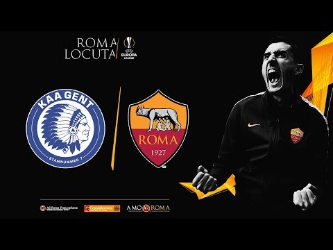 KAA GENT 1 - 1 AS ROMA / LA ROMA SE QUALIFIE POUR LES 8ÈME DE FINALE D'EUROPA LEAGUE