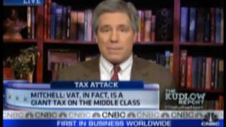 Dan Mitchell Discussing the Value-Added Tax with Larry Kudlow on CNBC