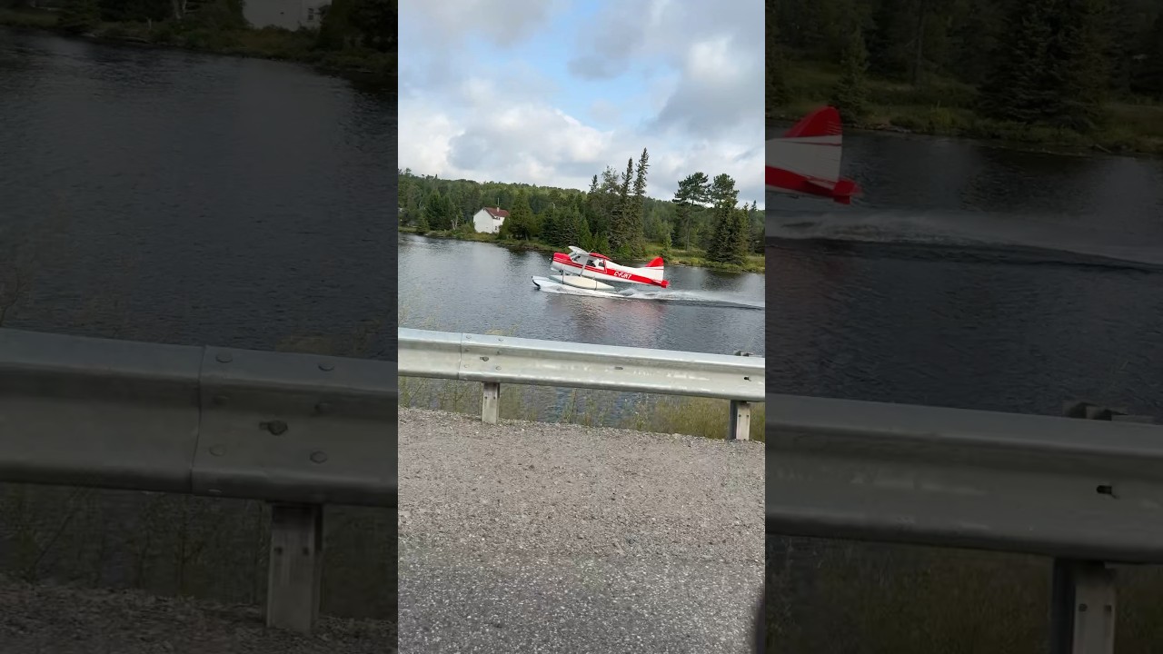 Drove by a float plane today