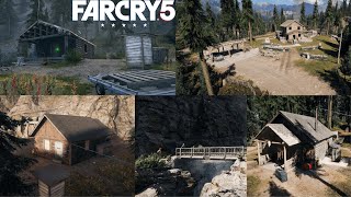 Far Cry 5 All Prepper Stash Locations (Region Whitetail Mountain Jacob Seed)! 1080p