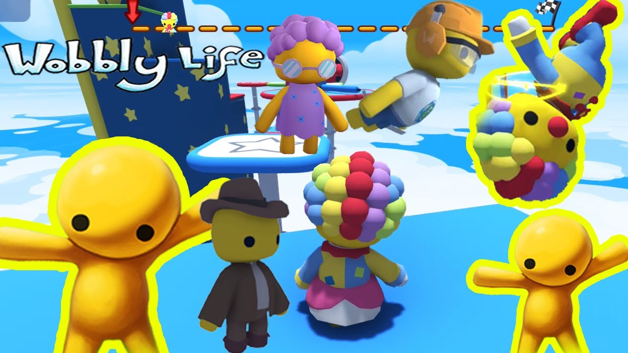 Wobbly Life : 3d Race - Games
