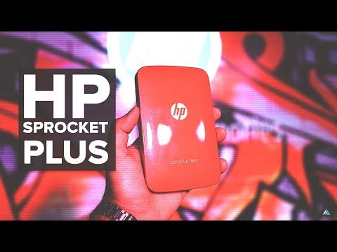HP Sprocket Plus UNBOXING and REVIEW with ZINK paper setup