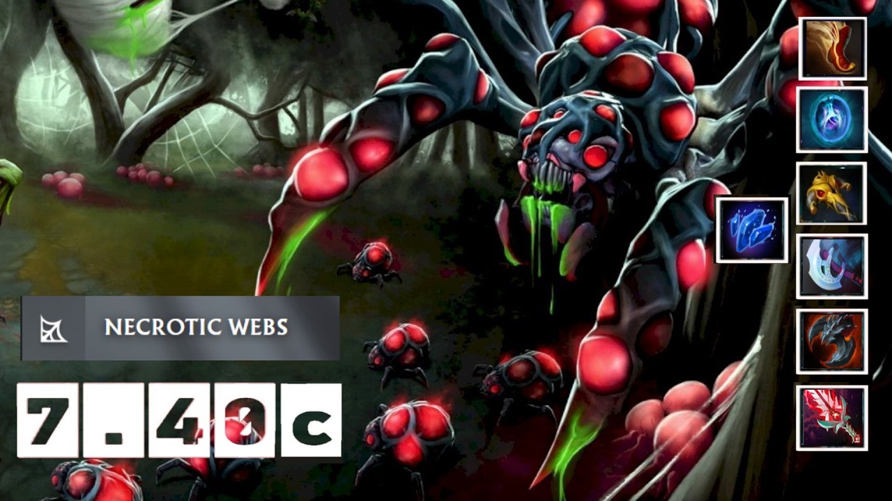 [DOTA 2] BROODMOTHER [OFFLANE] [7.40c] [8000mmr]