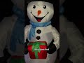Epic Antarctican snowman baby fail 😂 #christmas #snowman #funny #santa #snow