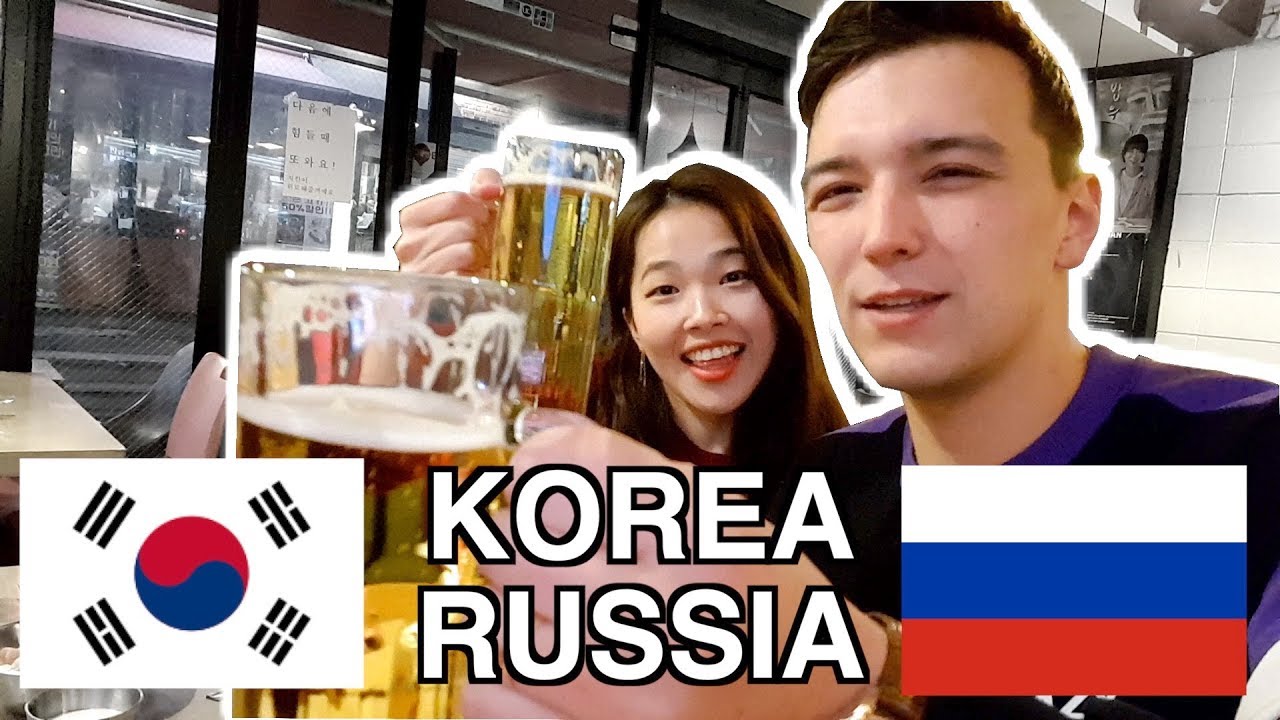 대학로 놀거리 [International Couple] Korean♥︎Russian couple try Korean chicken and beer