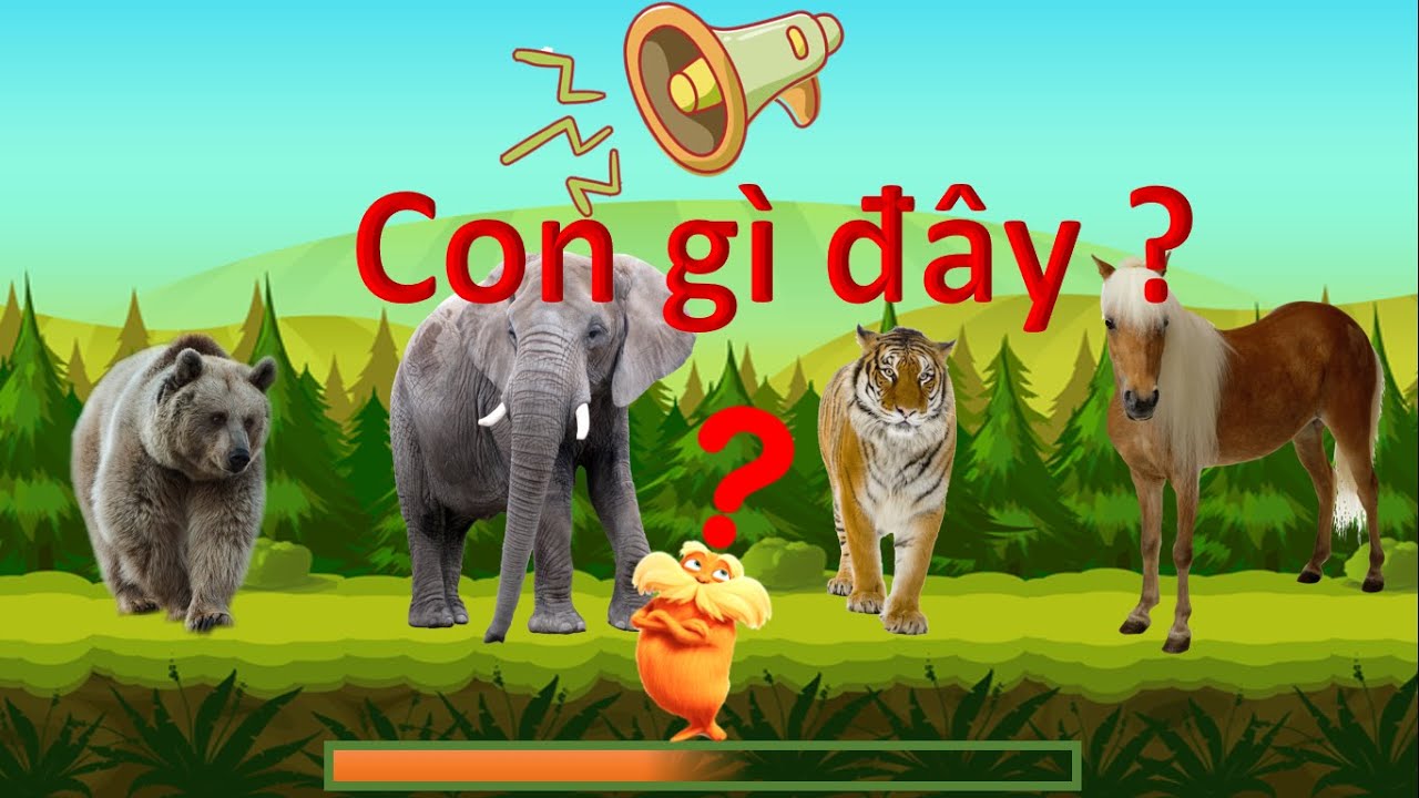 Dạy bé học các con vật cho bé nhanh biết nói - Đố vui con vật cho bé thông minh hơn – P2