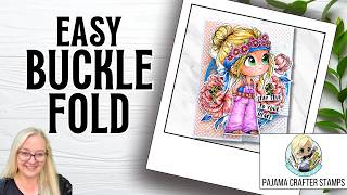 DIY Buckle Card That ALWAYS IMPRESSES | Simple Fun Fold Technique