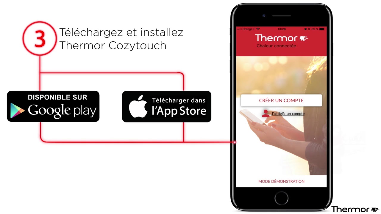 application cozytouch