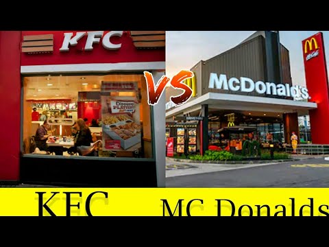 KFC VS McDonald comparisons between KFC and McDonald - YouTube