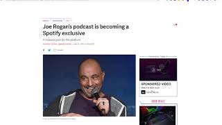 Joe Rogan’s podcast is becoming a Spotify exclusive