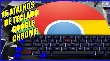 Como abrir os favoritos pelo teclado?