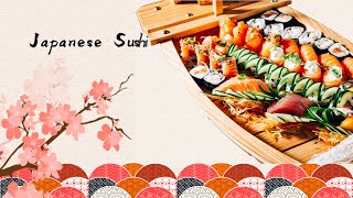 Deliclous Japanese Sushi Culture PowerPoint Template