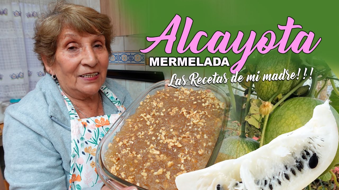 MERMELADA DE ALCAYOTA CASERA!!!