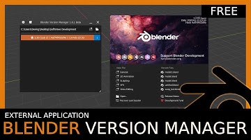 External Program: Blender Version Manager for 2.8 (free)