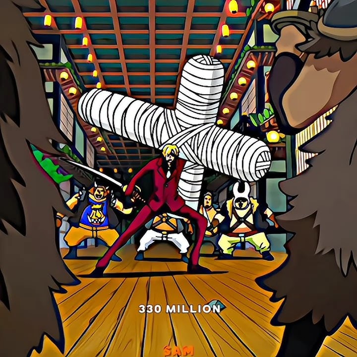 SANJI CARRYING ZORO 🤪