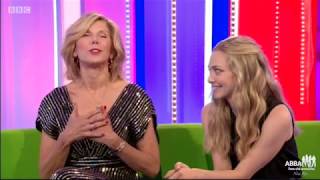 Christine Baranski and Amanda Seyfried at the BBC The one show