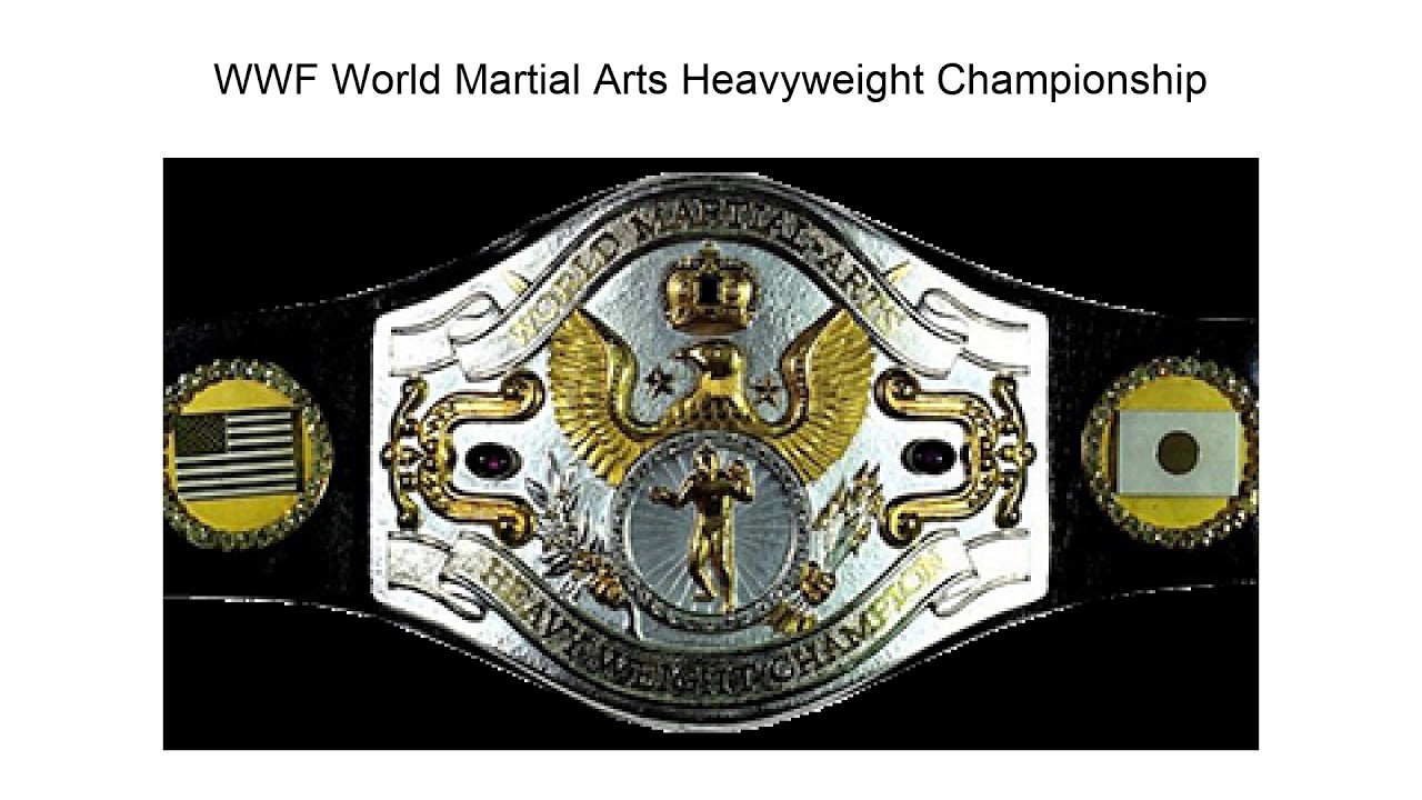 Wwf World Martial Arts Heavyweight Championship YouTube