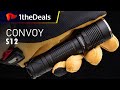 Convoy S12 3*SST20/ 3*219C 4000K-6500K 6A 21700 LED Flashlight Review | 1theDeals