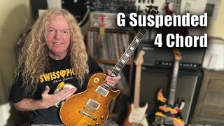 g suspended 4 chord-important chord to know
