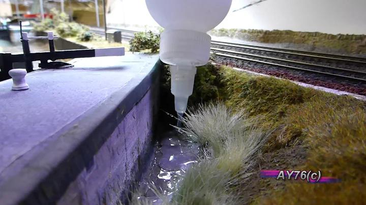 Building A Model Railway - Scenics (Modelling Water)