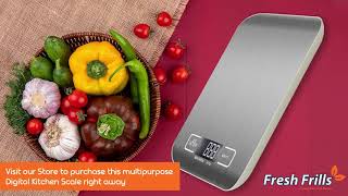 Digital Kitchen Scale - A Magical Instrument for Accurate Food Measuring screenshot 5