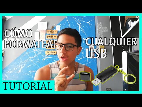 Video: Cómo Formatear Una Unidad Flash USB Con Un Virus