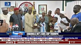 Gov Ahmed Praises LGEA Central Primary School For Channels Kids Cup Triumph