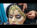 easy & beautiful real bridal juda hairstyle & Tikka setting  (2022)