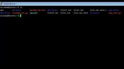 Linux - mv Command - w3resource