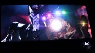 Leaked Thanos Infinity Gauntlet Scene In Avengers Infinity War Movie Youtube - roblox infinity gauntlet leak