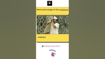 Employee in the notice period |  #shortvideo #viralvideo #shorts