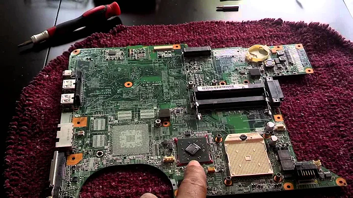 HP DV6000 Mother Board Repair or Replacement (Will not boot or turn on) - Technology Repair Series