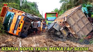 Disaster Ahead of Eid | Incident of Two Orange Fuso Trucks Overturning on the Side of the Road by Anak Belok Official 60,681 views 1 month ago 25 minutes