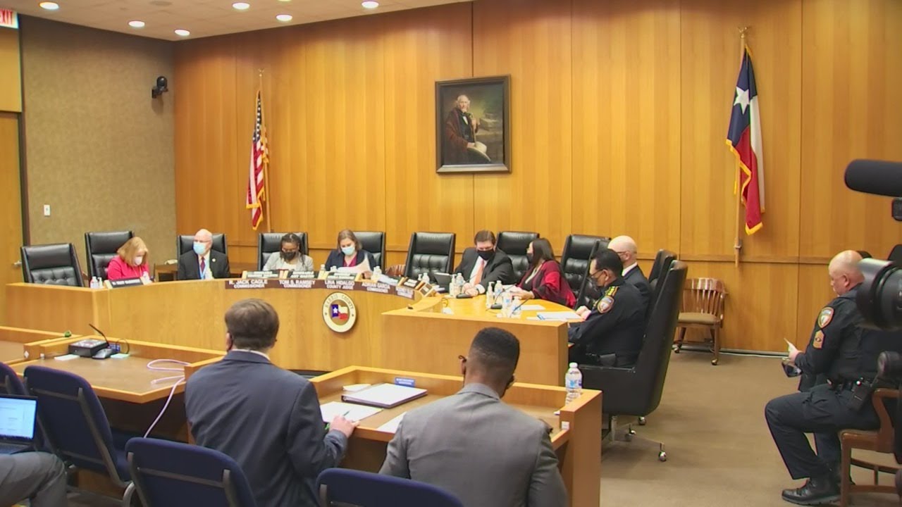 Harris County Bail Bond Board meeting underway - YouTube