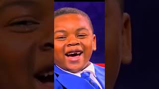 I think i was eating hard stuff | Steve Harvey with kid