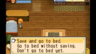 Harvest Moon The Tale of Two Towns Gameplay (Nintendo 3DS) [60 FPS] [1080p] Top Screen