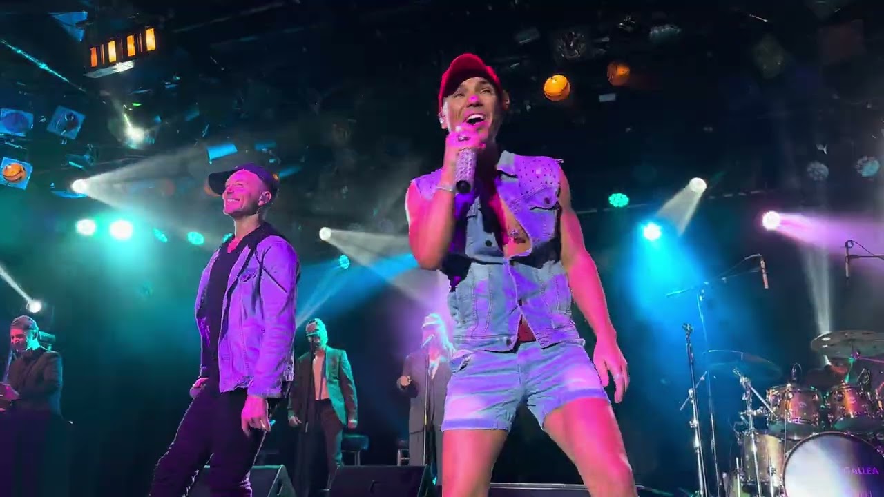 Anthony Callea and Tim Campbell - Boyband Medley - Up Close and Unpredictable