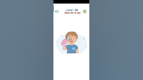 Dop2 Level 63 Make him to see Delete One Part Kids Shorts Puzzles By Appkart Studio #dop2 #shorts